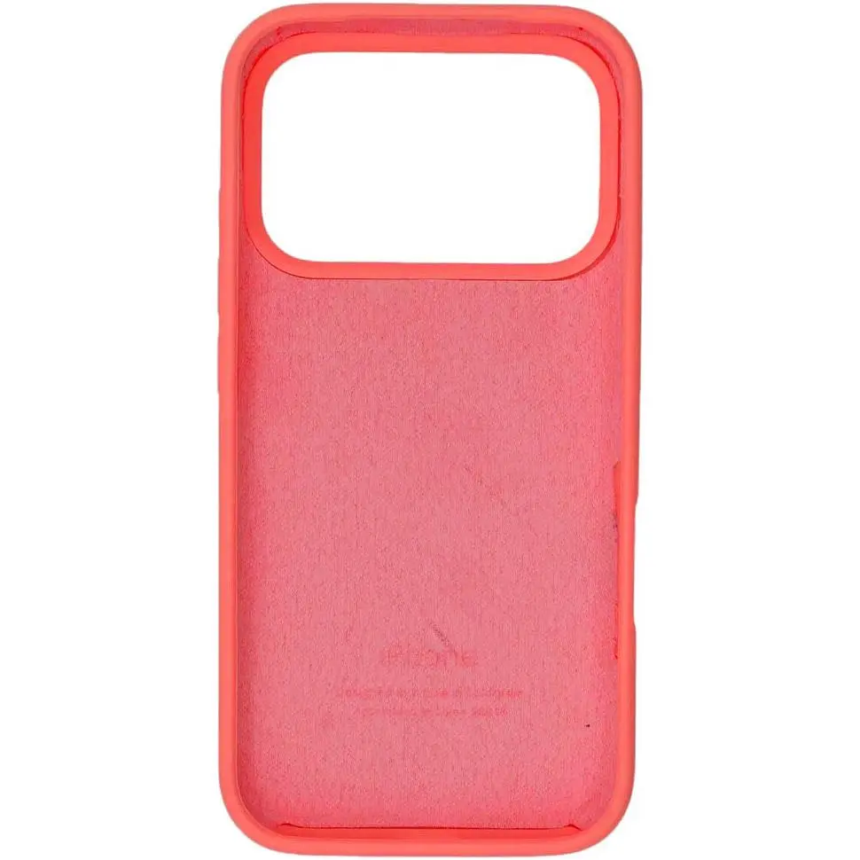 Чохол Silicone Case для Apple iPhone 17 Pro Max Peach AA [145143] - фото 2