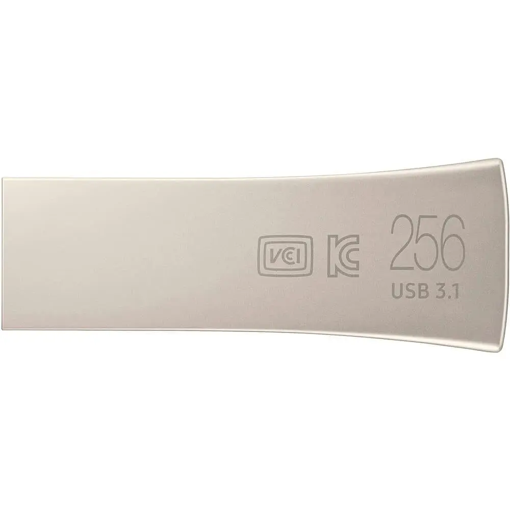 Флеш-накопитель Samsung USB3.1 256GB Bar Plus Champagne Silver (MUF-256BE3/APC) - фото 3