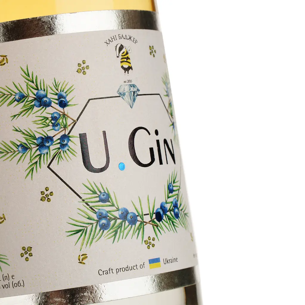 Настоянка Хані Баджер U. Gin 37% 0.5 л - фото 3