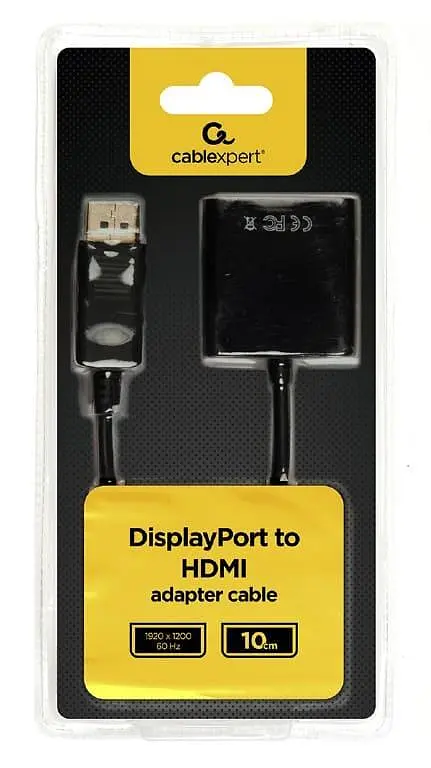 Перехідник Cablexpert DisplayPort на HDMI AB-DPM-HDMIF-002 (AB-DPM-HDMIF-002) - фото 2