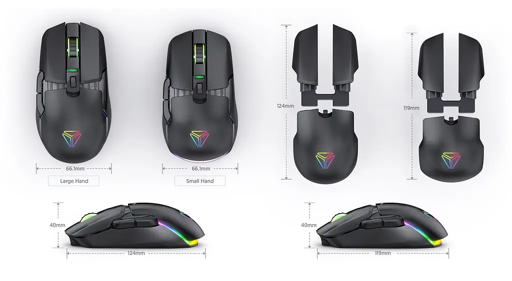 Миша комп'ютерна Yenkee YMS 3600BK MARKSMAN Gaming Mouse (7090580) - фото 6