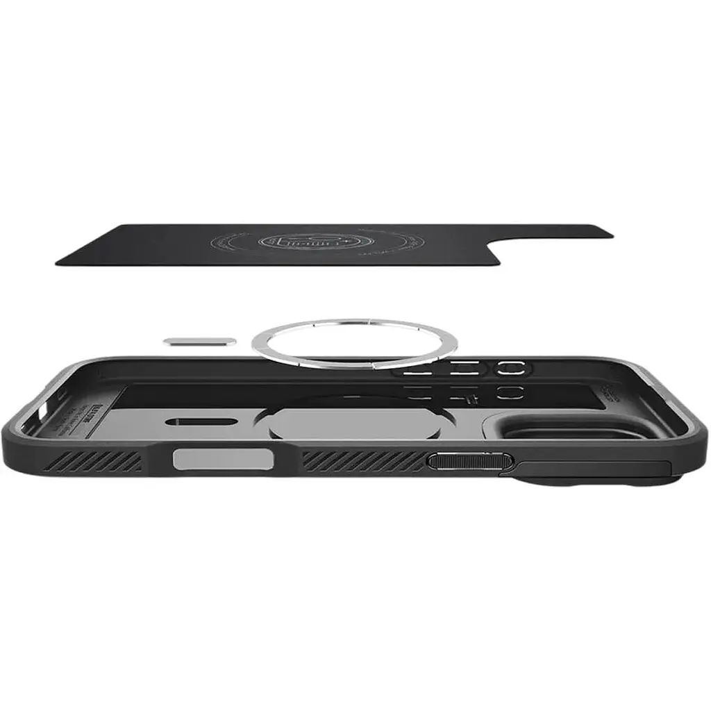 Чохол Spigen Optik Armor MagFit with MagSafe для iPhone 16 Pro Max Black (ACS08015) [115483] - фото 8