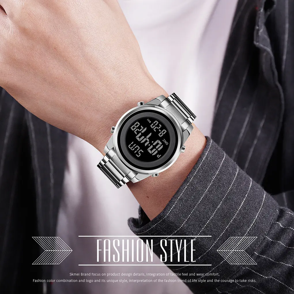 Наручний годинник Skmei 1611 Silver, 1611SI (15977) - фото 6