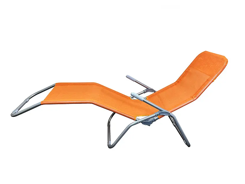 Шезлонг розкладний Levistella GP20022017 ORANGE - фото 3