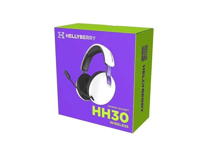 Наушники с микрофоном Hator Hellyberry HH30 Wireless White - фото 9