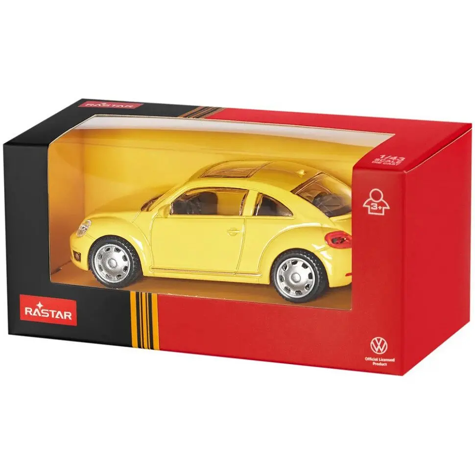 Машинка Rastar Volkswagen Beetle 58800 Жовтий shop (6930751312166) - фото 2