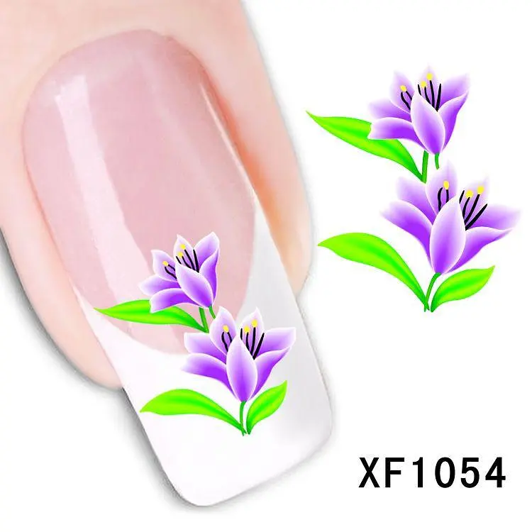 Наклейки для ногтей XF1054