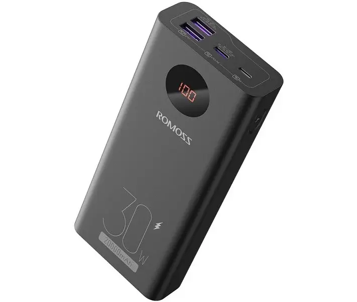 Зовнішній акумулятор - повербанк Romoss 20000mAh PEA20 30W (PEA20-192-2111H) - фото 2