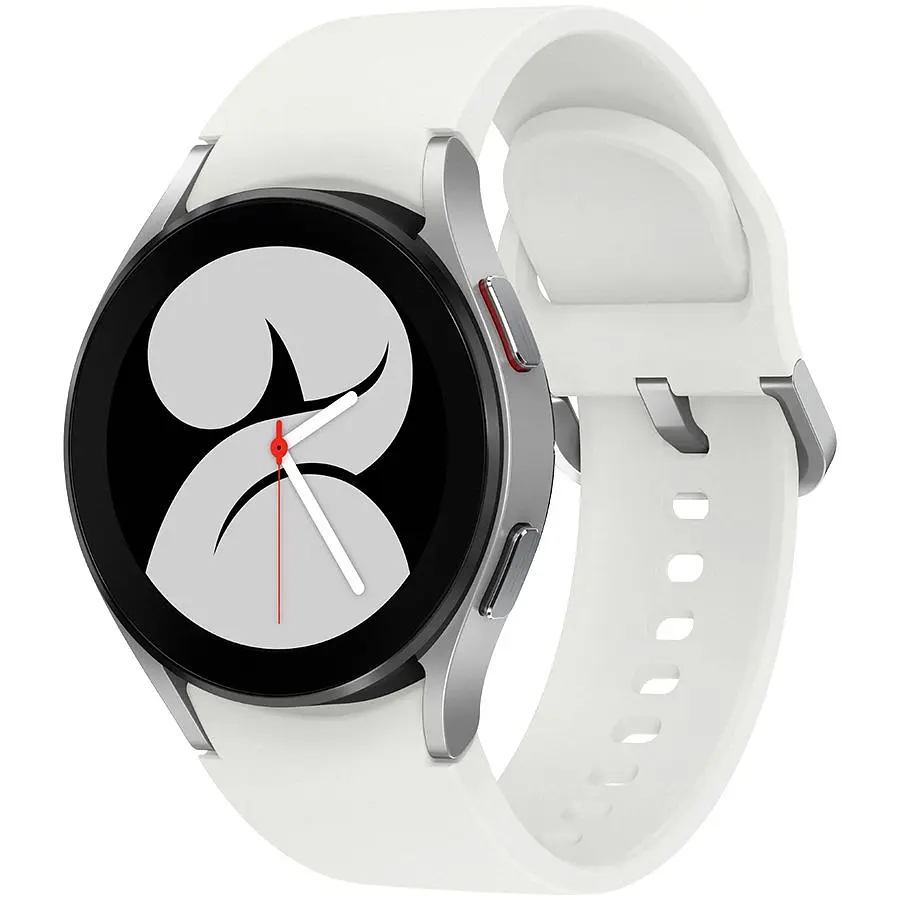 Samsung Galaxy Watch 4 (1.20", 396x396, 16 ГБ, Wear OS, Bluetooth 5.0) Серебристый (Grade C) Seller Refurbished - фото 2