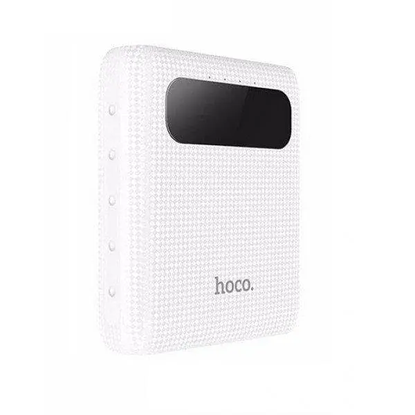 Портативна батарея Power Bank Hoco B20 10000 mAh White - фото 5