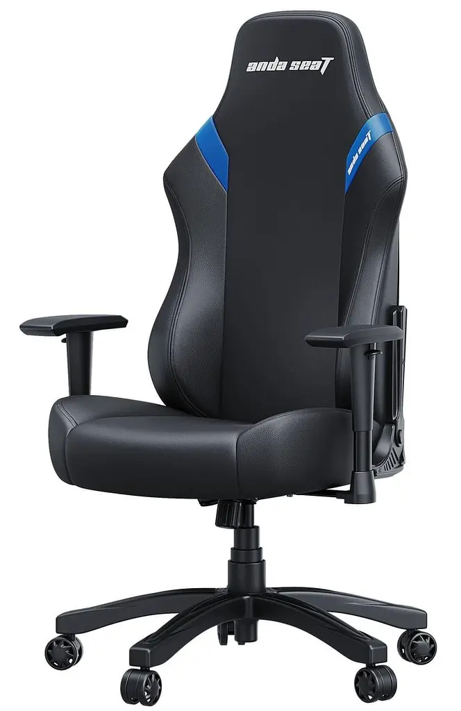 Игровое кресло Anda Seat Luna Size L Black/Blue PVC (AD18-44-BS-PV) - фото 5