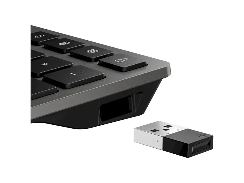 Клавіатура HP 720 Multi-Device Rechargeable Wireless Black (9T5B1AA) - фото 5