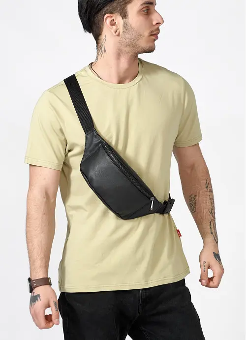 Чоловіча поясна сумка бананка Sambag 30,5х14 см sum0010750