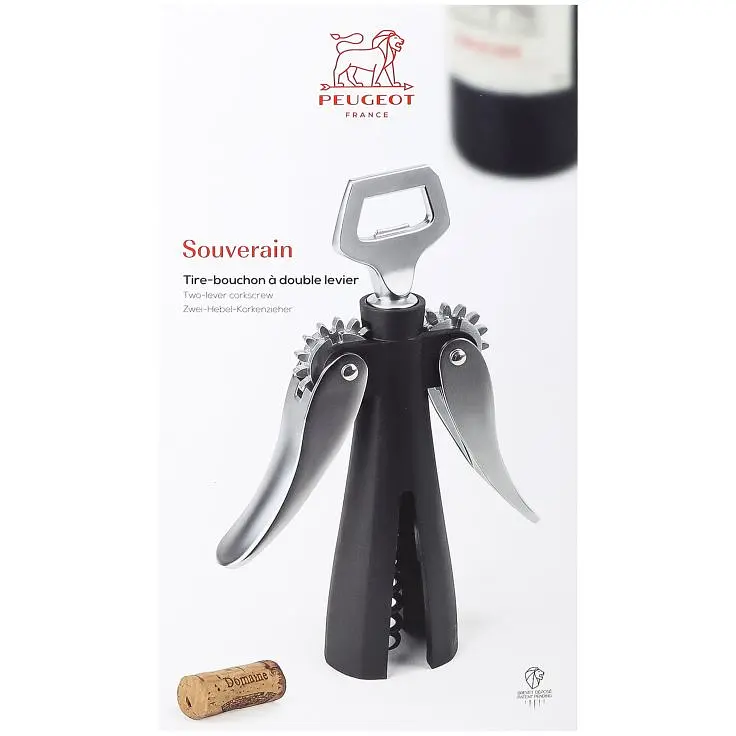 Штопор Peugeot Souverain чорний (200602) - фото 2