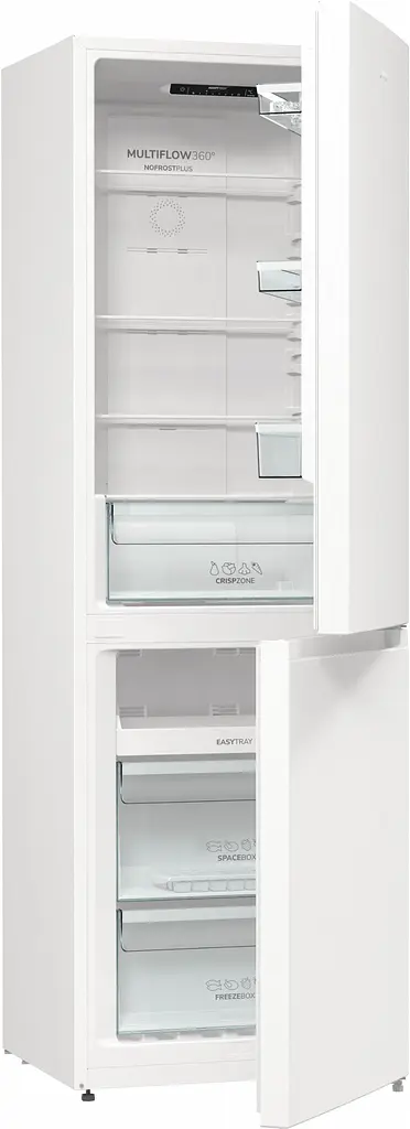 Холодильник Gorenje NRK6191PW4 185х60х60см 2 двері 203(99) л А+ NF+ режим (NRK6191PW4) - фото 5