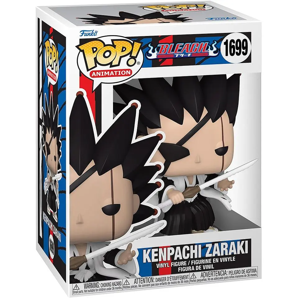 Ігрова фігурка Funko Pop! Бліч Дзаракі Кемпачі (76683) - фото 2