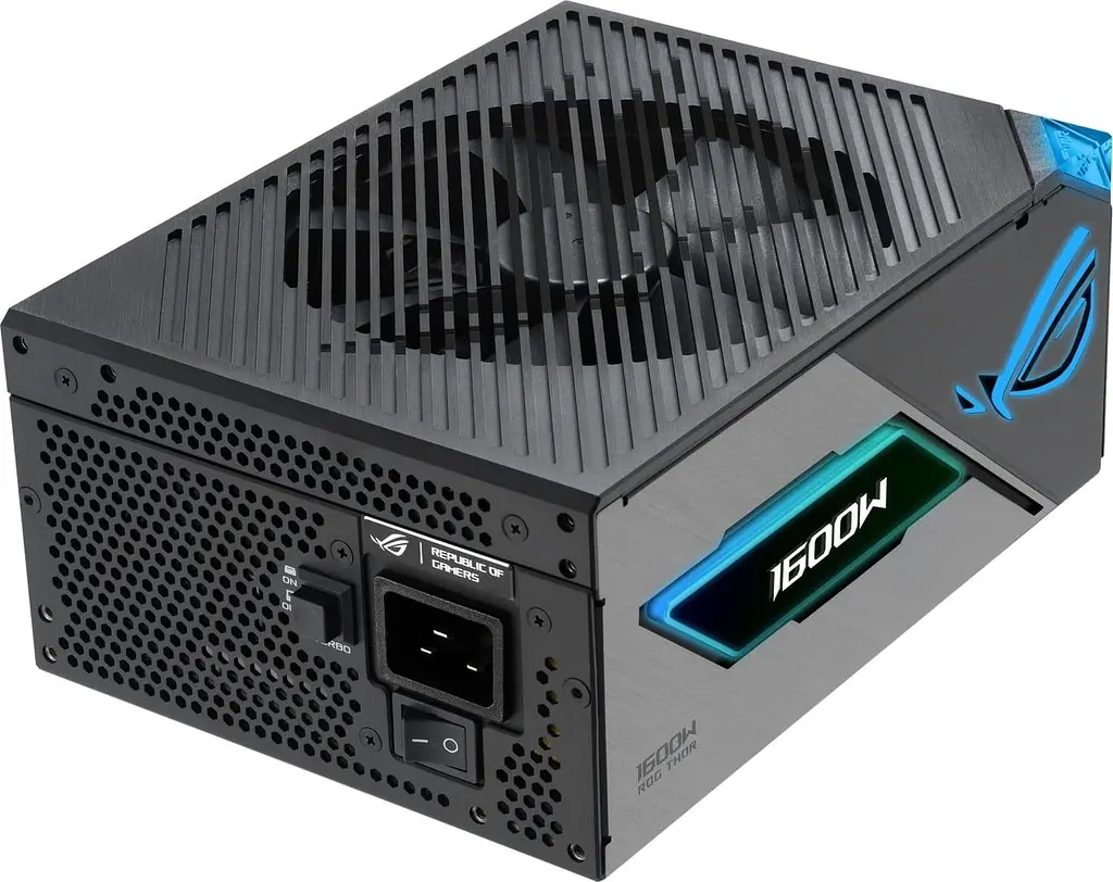 Блок питания ASUS ROG THOR 1600W 80+ Titanium (ROG-THOR-1600T3-GAMING) (90YE00V1-B0NA00) - фото 6