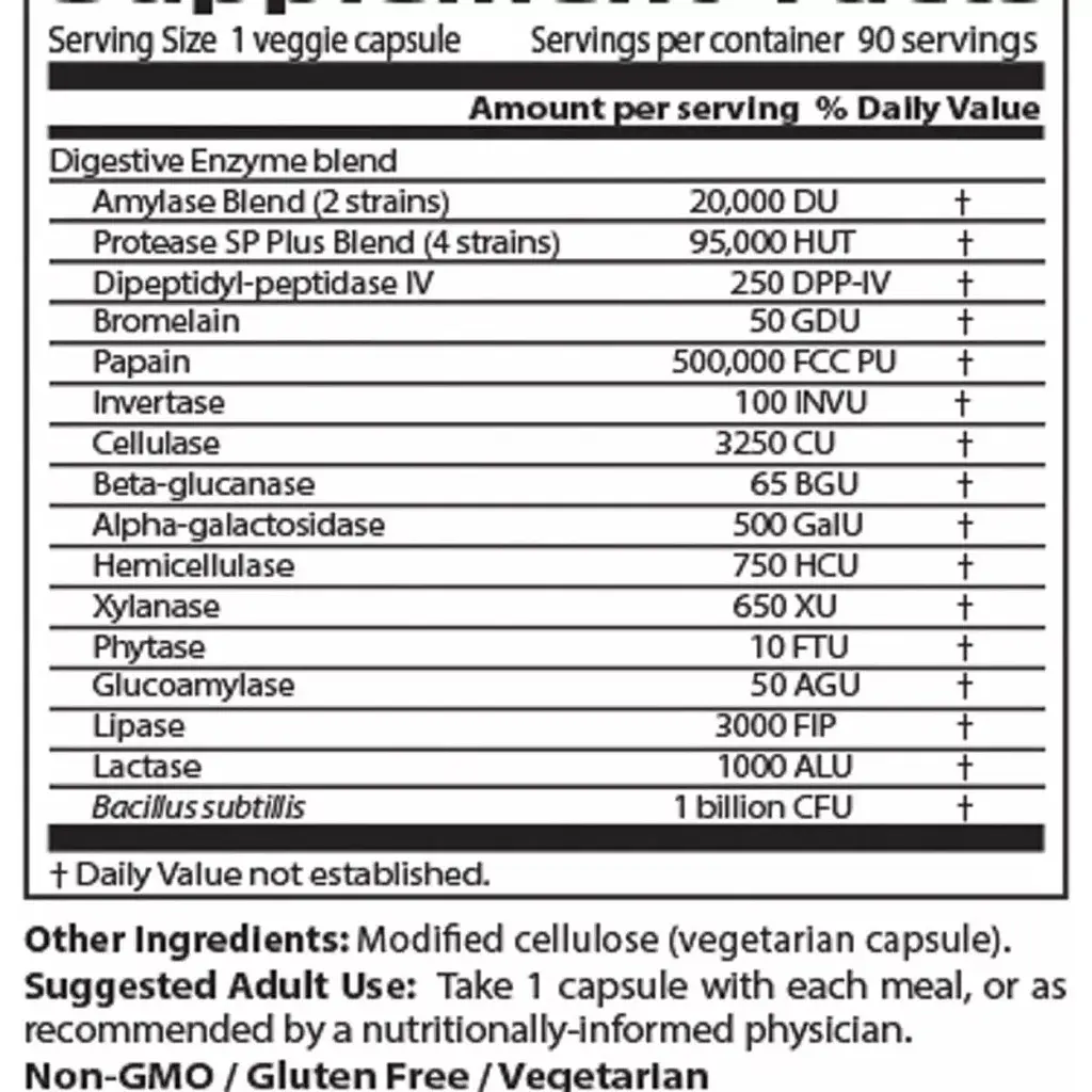 Травні ферменти Doctor's Best Digestive Enzymes 10 капсул - фото 2