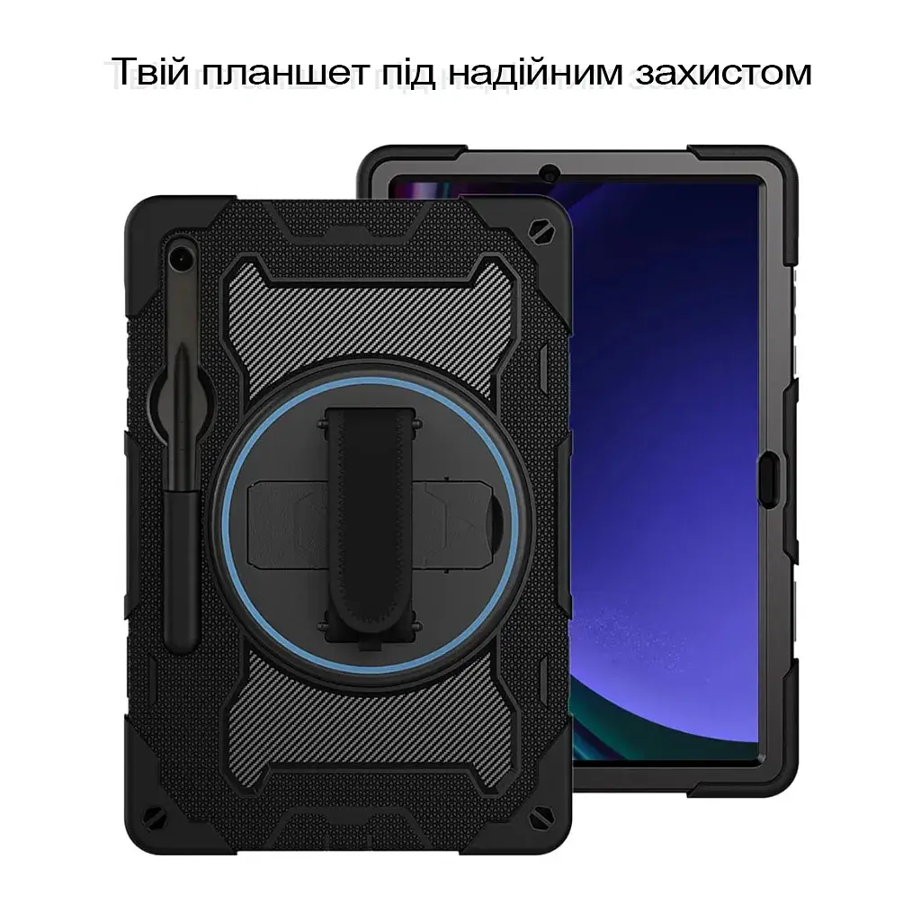 Чохол до планшета BeCover Horizontal handle Samsung Galaxy Tab S10 Lite SM-X400/406 10.9" Black (713820) - фото 2