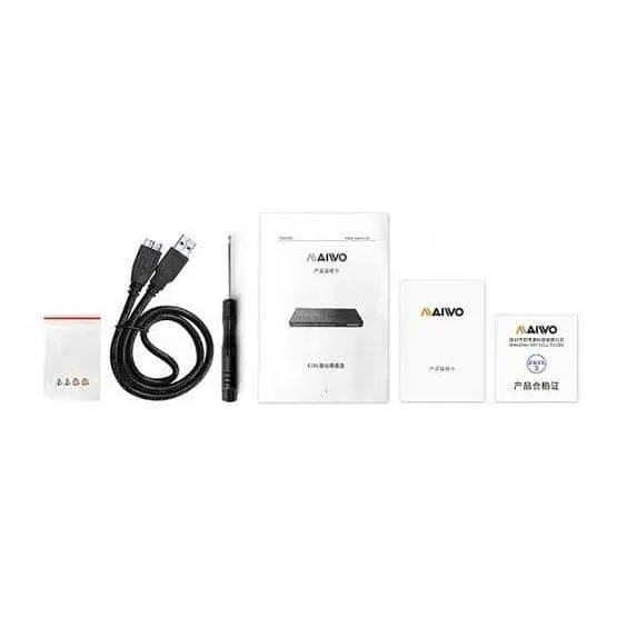 Зовнішня кишеня Maiwo для M.2 SATA (K16N black) - фото 4