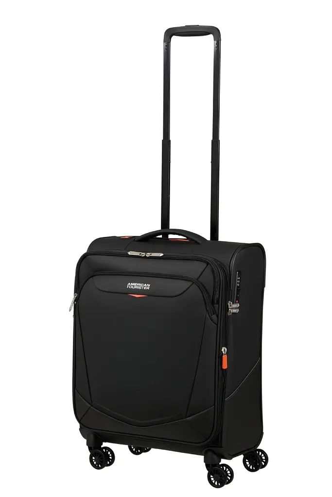 Валіза 55 См American Tourister SUMMERRIDE BLACK 55x40x23(25) ME7*09104 - фото 3