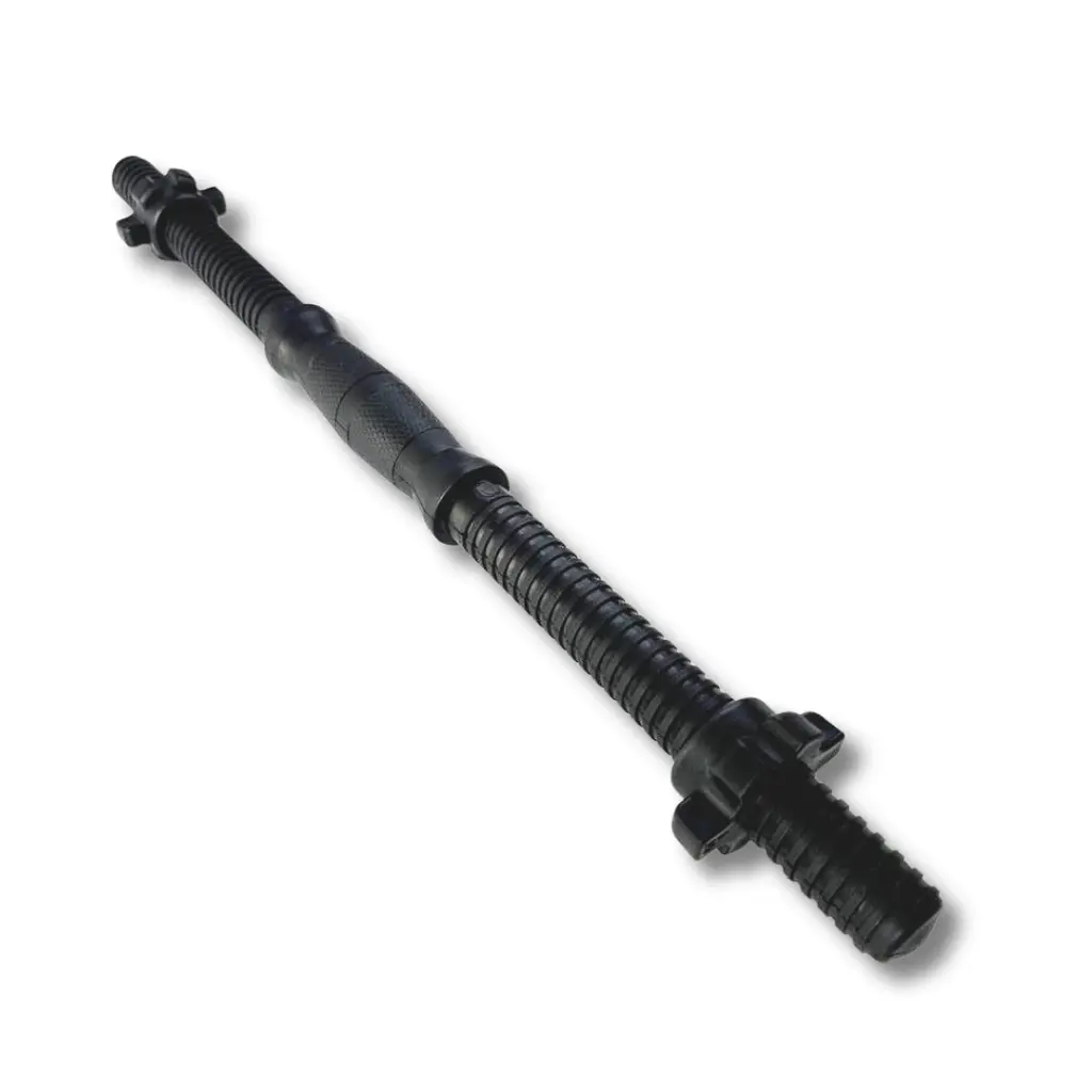 Гриф гантельний Trex Sport TX 51см (25мм) з пласт. гайками чорний