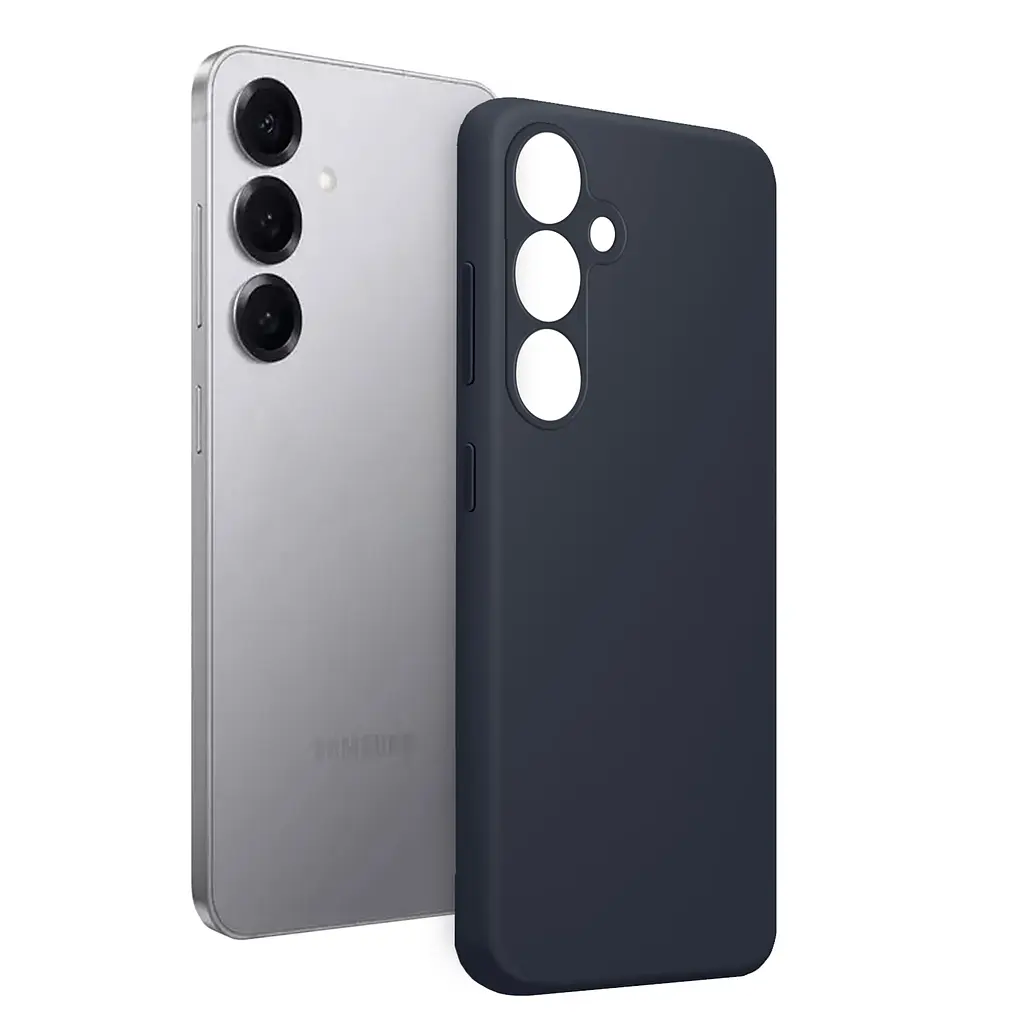 Чохол MAKE Samsung S25 Plus Silicone Black - фото 4
