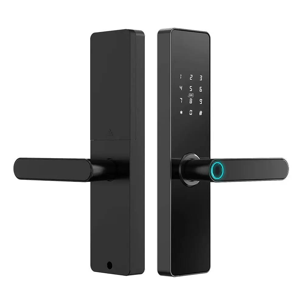 Замок біометричний автономний Trinix TRL-5101BTF Black L/R з Bluetooth, зчитувачем відбитків пальців і карт Mifare (65-00079) - фото 20
