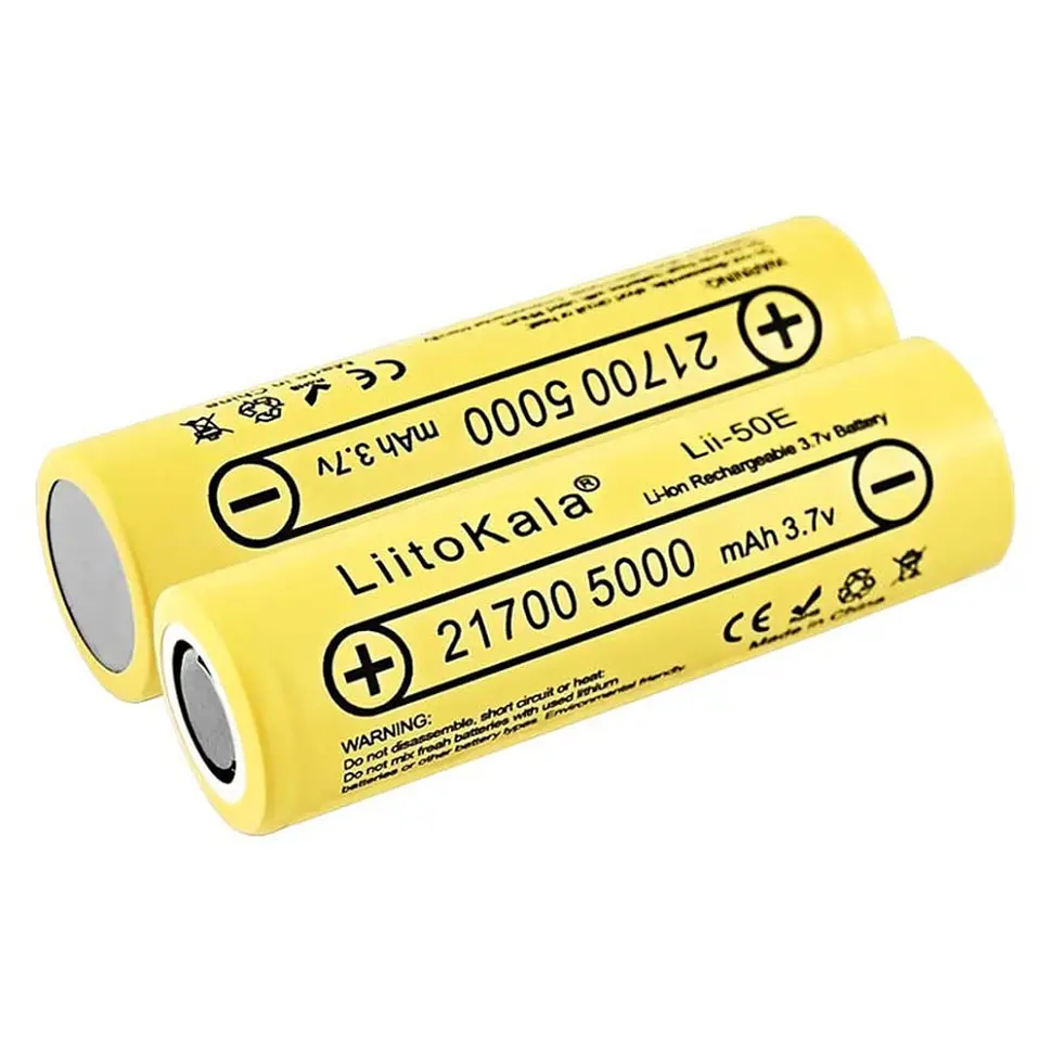 Акумулятор LiitoKala Lii-50E 21700 5000mah battery - фото 2