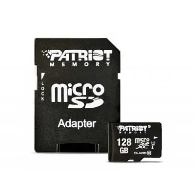 Карта памяти Patriot 128GB microSDXC class 10 UHS-I LX (PSF128GMCSDXC10) - фото 2