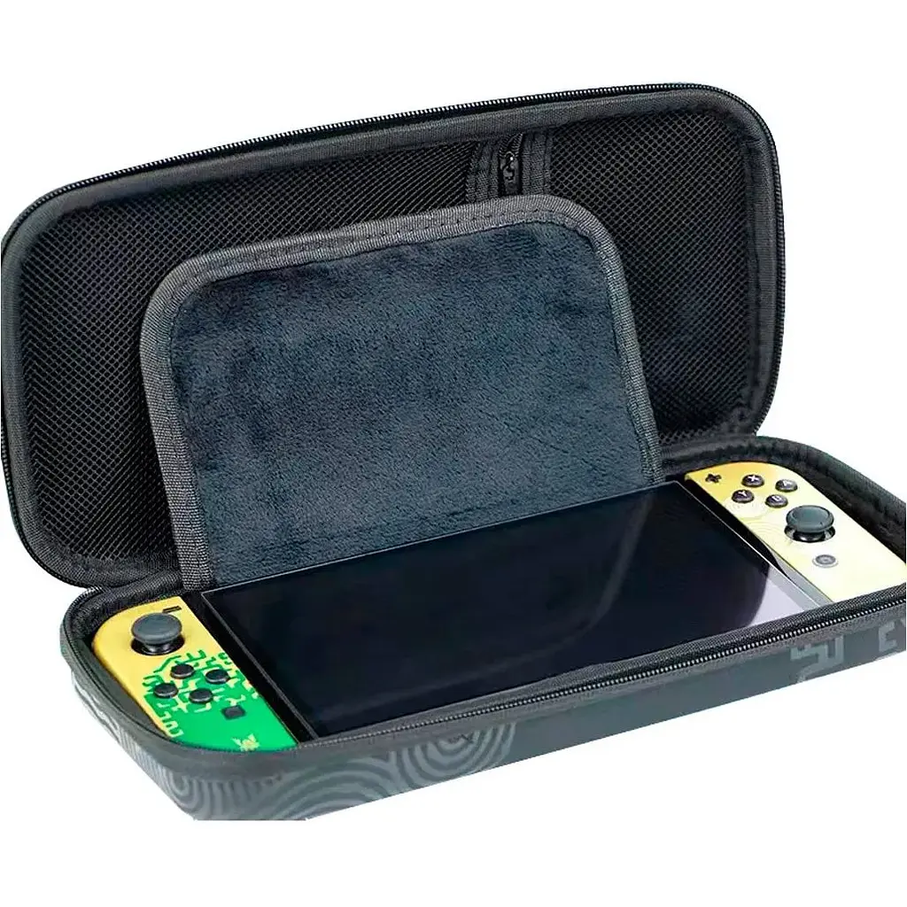 Кейс-чохол Dobe Hard Case для Nintendo Switch/Switch OLED The Legend of Zelda: Tears of the Kingdom Black [105916] - фото 3