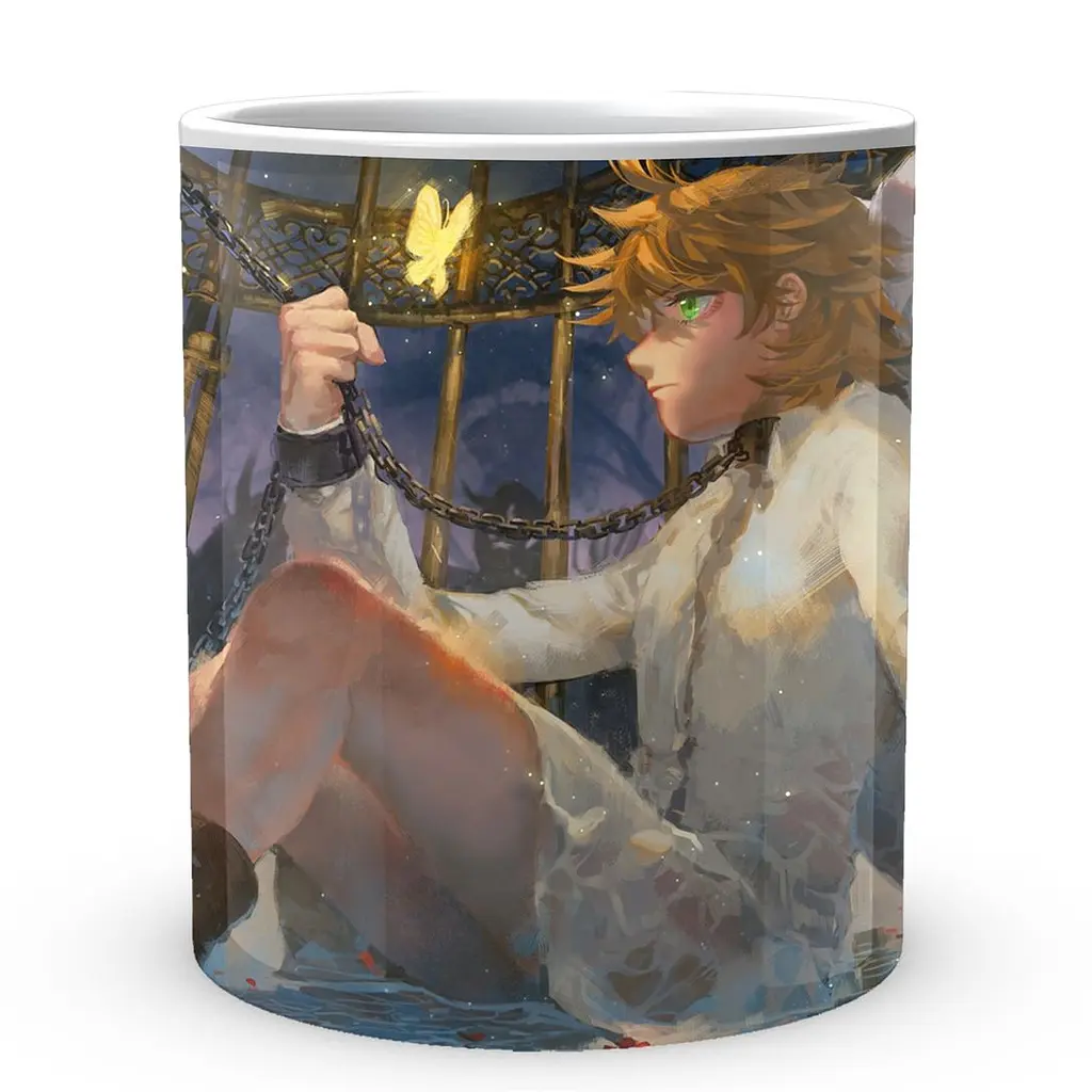 Кухоль GeekLand The Promised Neverland Обіцяний Неверленд Емма Норман NV 02.470 330 мл білий - фото 2