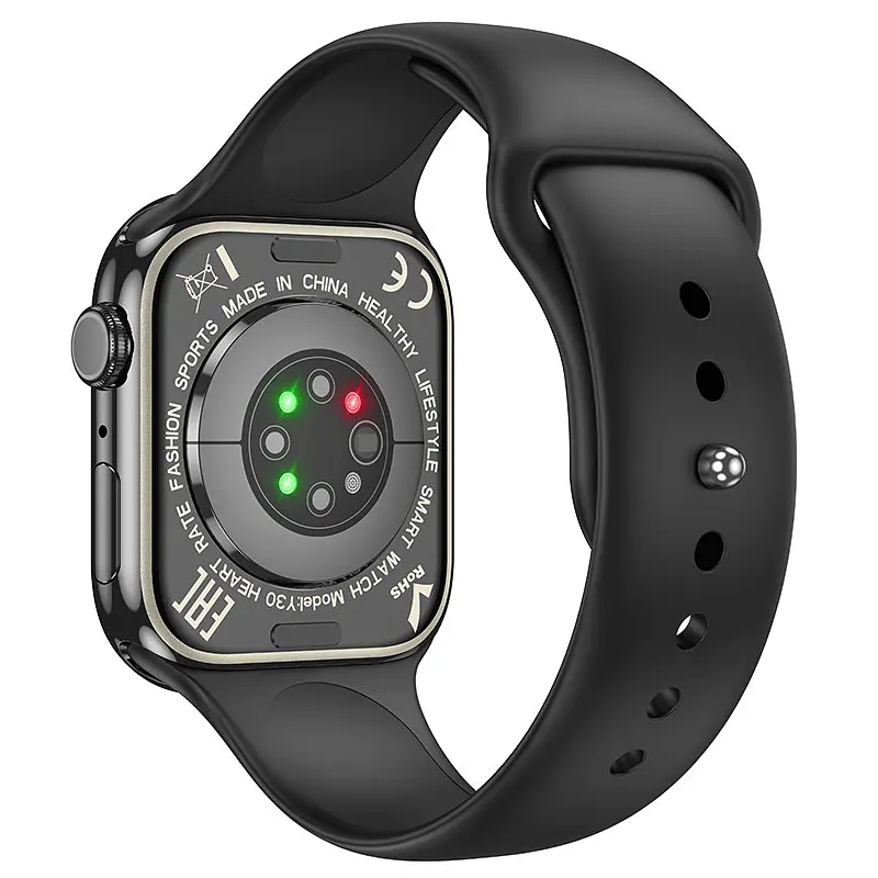 Смарт-годинник Hoco Y30 50mm 230 mAh IP67 Smart sports watch(call version) чорний - фото 3