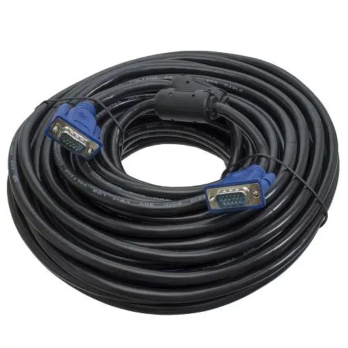 Кабель VGA (M) - VGA (M), 20 м, Black, Patron (PN-VGA-VGA-20 М)