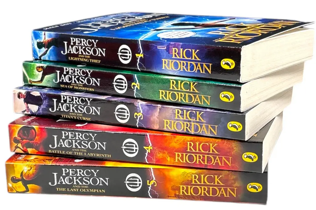 Percy Jackson Complete Collection (5 Books Slipcase) - Рік Ріордан - фото 3