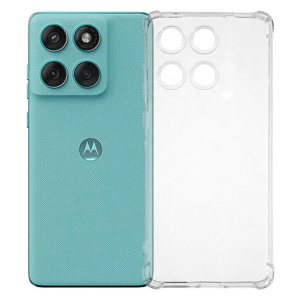 Чохол до мобільного телефона BeCover Anti-Shock Motorola Edge 60 Clear (713804) - фото 8
