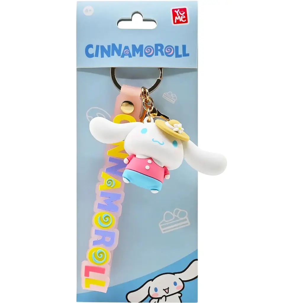 Брелок YuMe Cinnamoroll у солом'яному капелюшку (11574) - фото 2