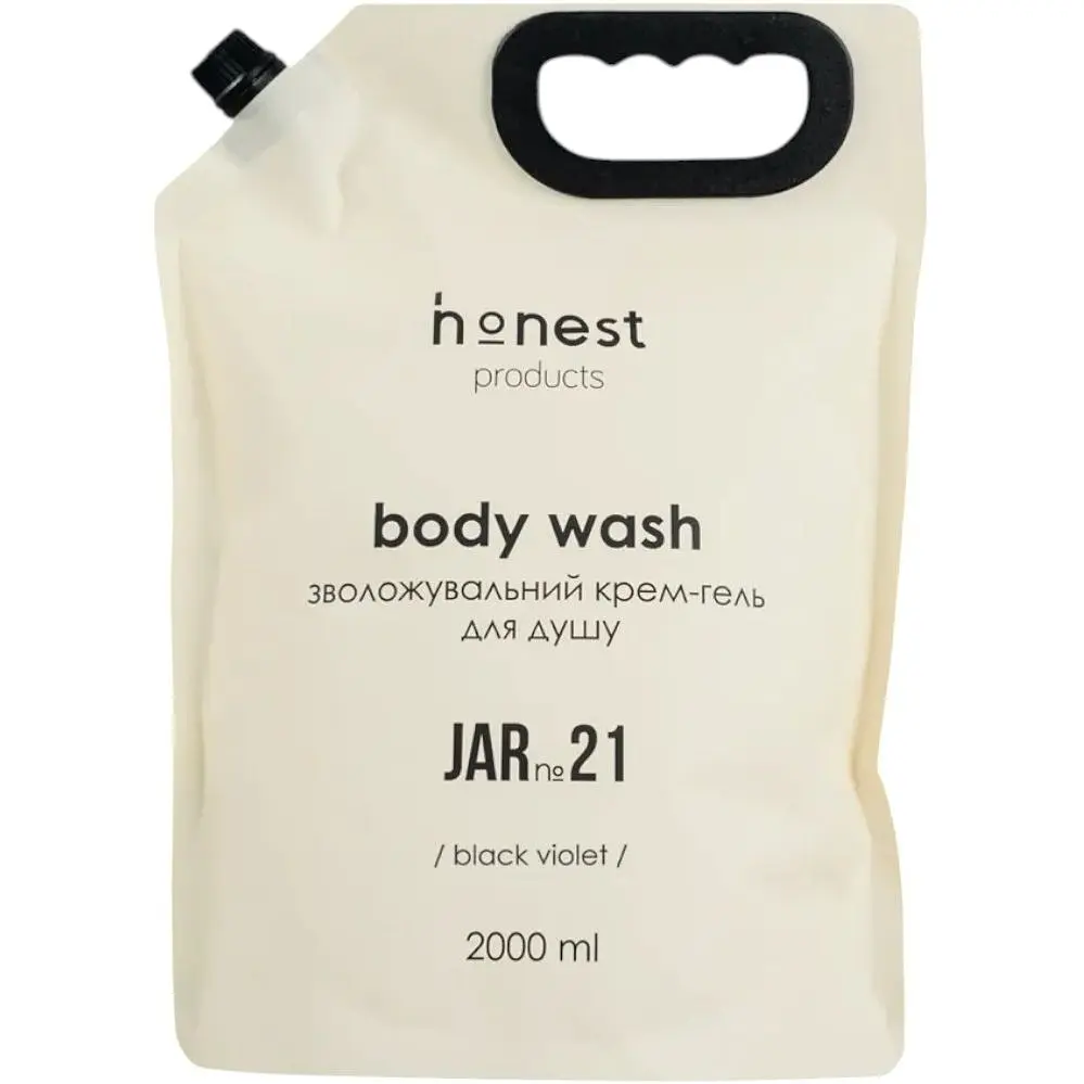 Зволожувальний крем-гель для душу JAR №21 black violet від honest products, 2л