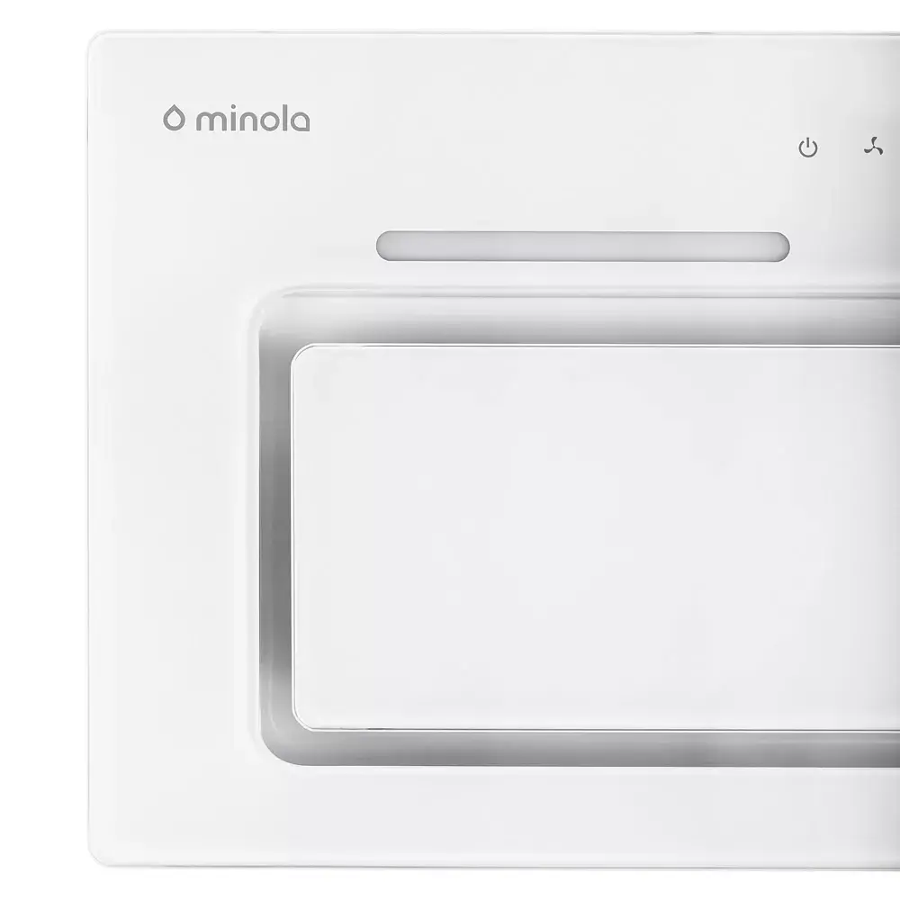 Вытяжка полновстраиваемая Minola HBI 6673 WH GLASS 1000 LED Line - фото 7