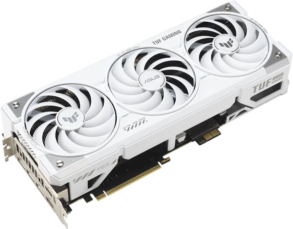 Відеокарта GeForce RTX 5070 Ti 16GB Asus TUF Gaming BTF White OC (TUF-RTX5070TI-O16G-BTF-WHITE) - фото 2