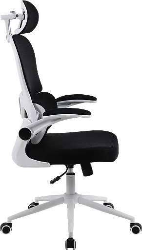 Офісне крісло GT Racer B-5880 White/Black - фото 4
