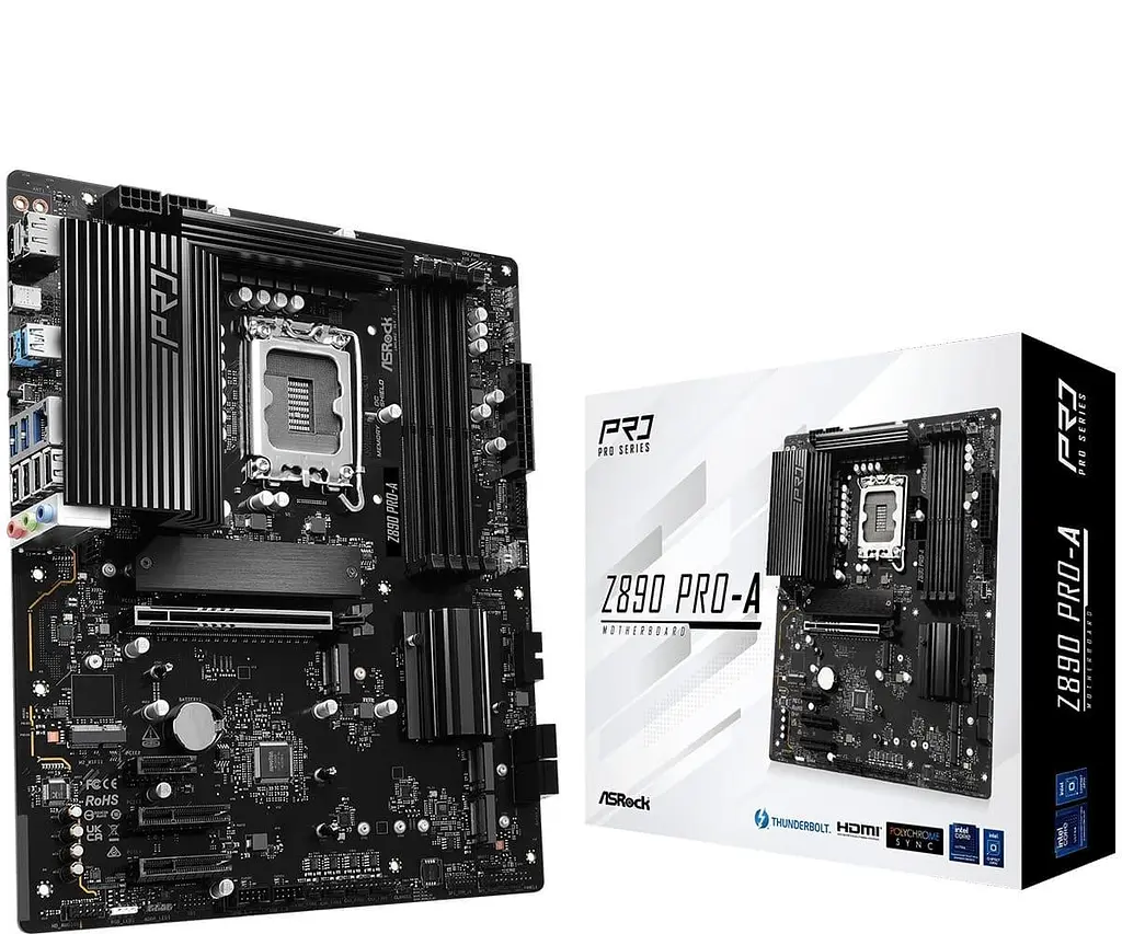 Материнська плата AsRock Z890 PRO-A (Z890 PRO-A) (Socket 1851, Intel Z890, ATX) - фото 5