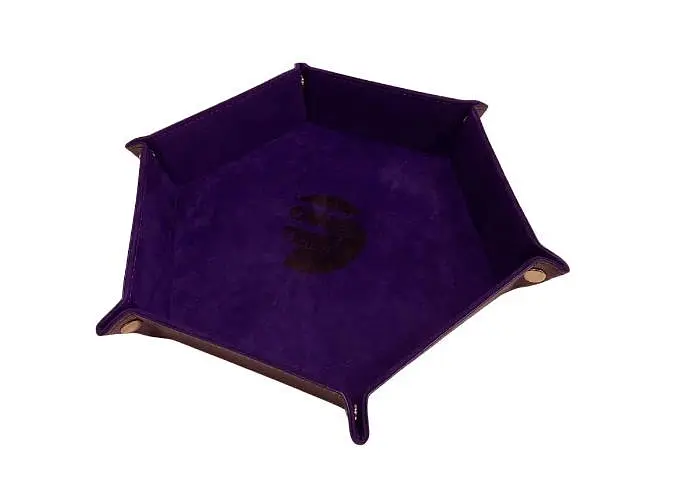 Настільна гра Games 7 Days Лоток для кубиків Hexagon dice tray - Dark purple (g7dhexdt01) - фото 2