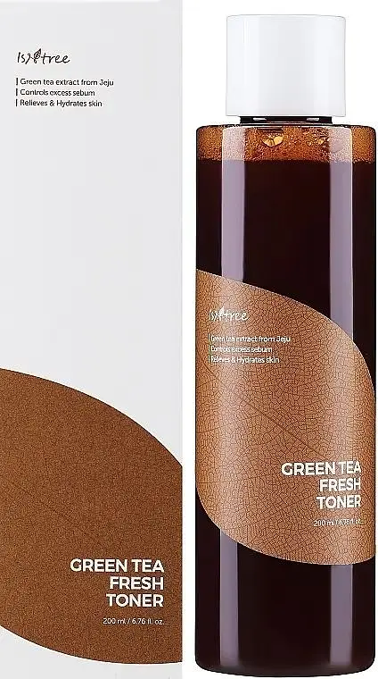 Тонер освіжаючий на основі зеленого чаю 200 мл Isntree Green Tea Fresh Toner