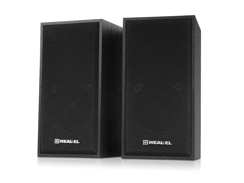 Компьютерні колонки REAL-EL S-202 Black (EL121200019)