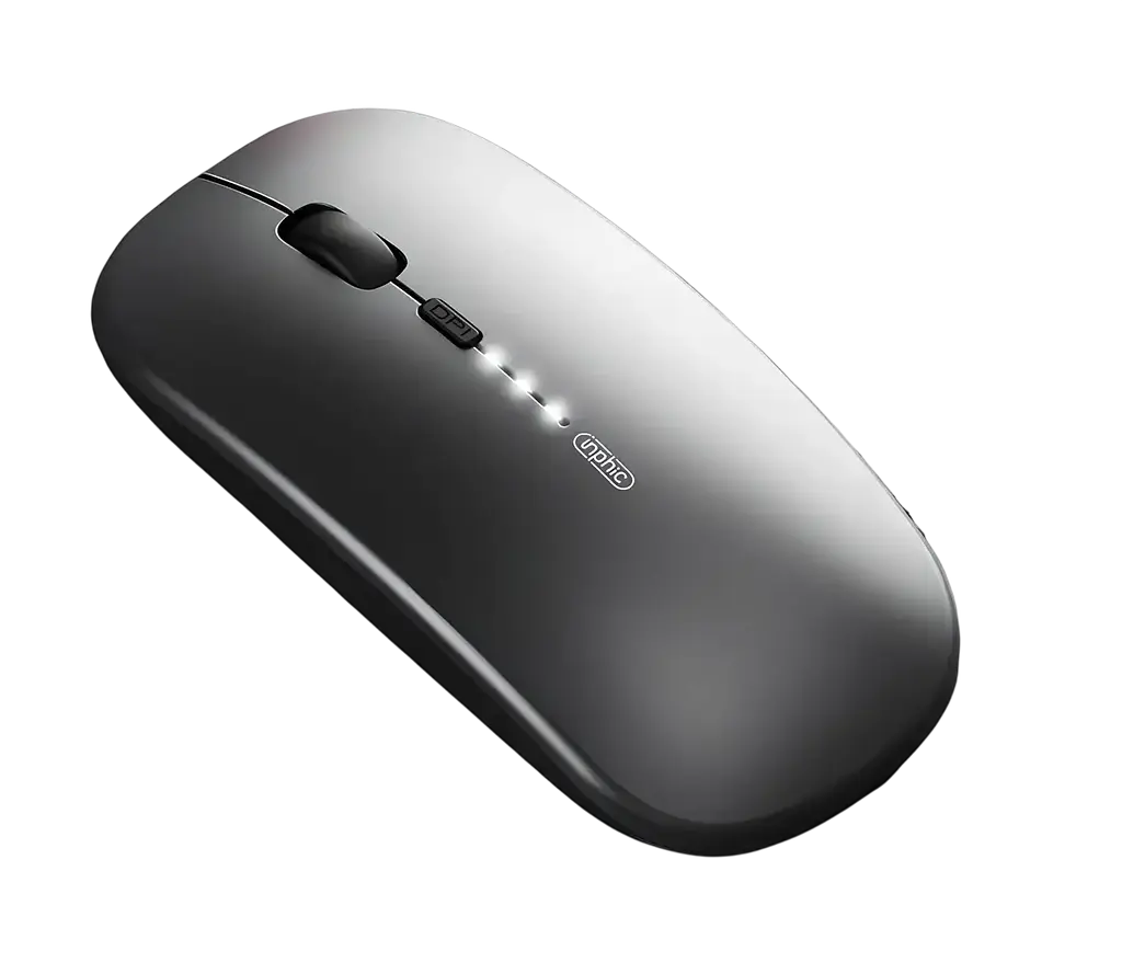 Миша бездротова INPHIC M1pro Gray - фото 2