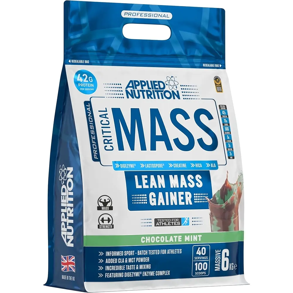 Гейнер Critical Mass Professional, 6 кг Шоколад-м'ята Applied Nutrition fit0026202