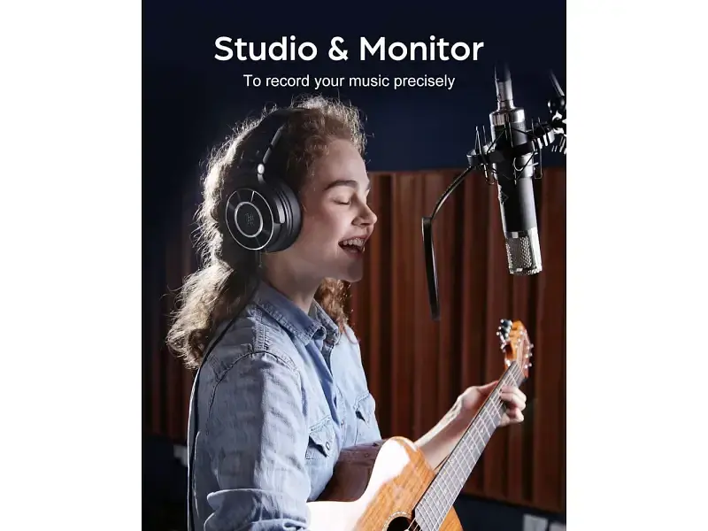 Навушники з мікрофоном OneOdio Monitor 60 Black - фото 5