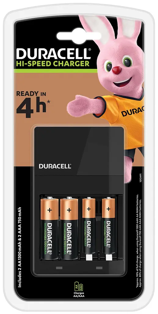 Зарядний пристрій Duracell CEF14 + 2AA1300 + 2AAА750 (6307261) - фото 8