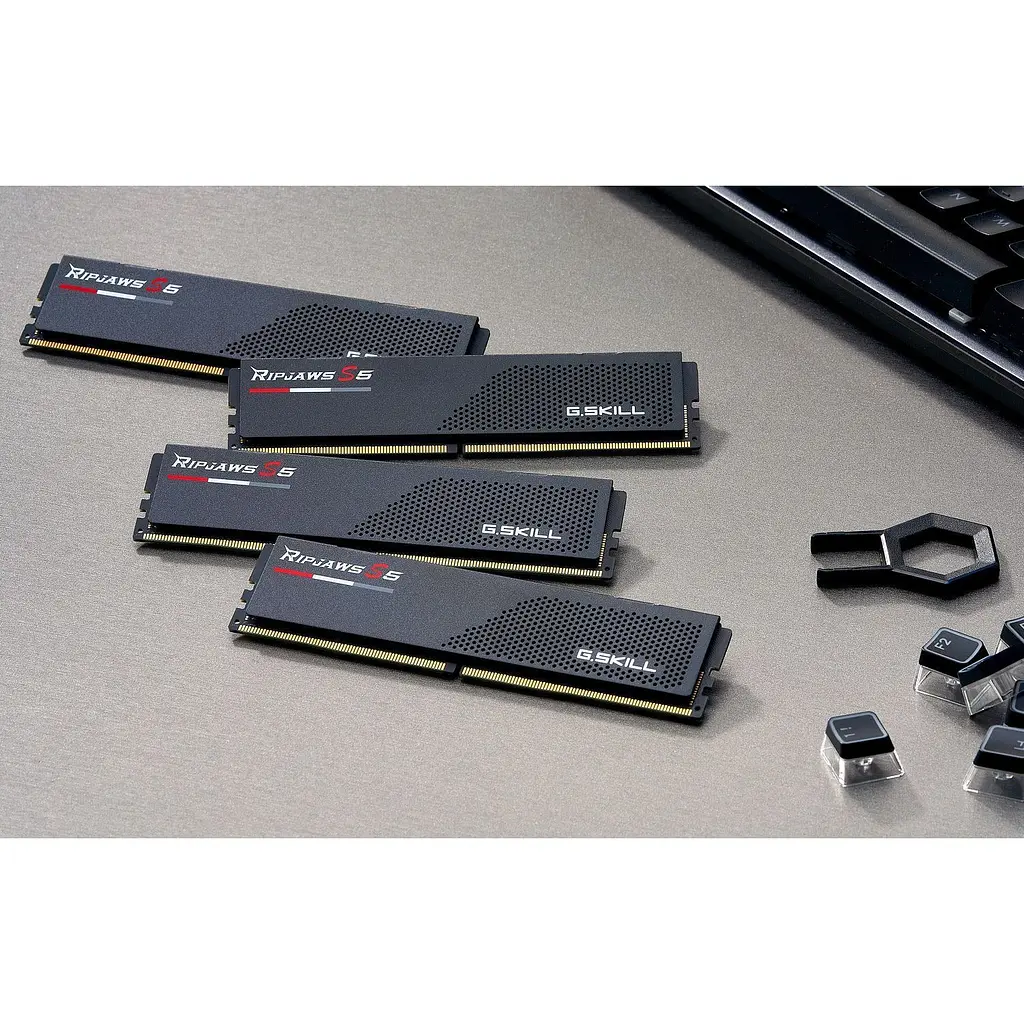 Модуль памяти DDR5 G.Skill Ripjaws S5 2x16GB 6000MHz Black (F5-6000J3238F16GX2-RS5K) [153823] - фото 5